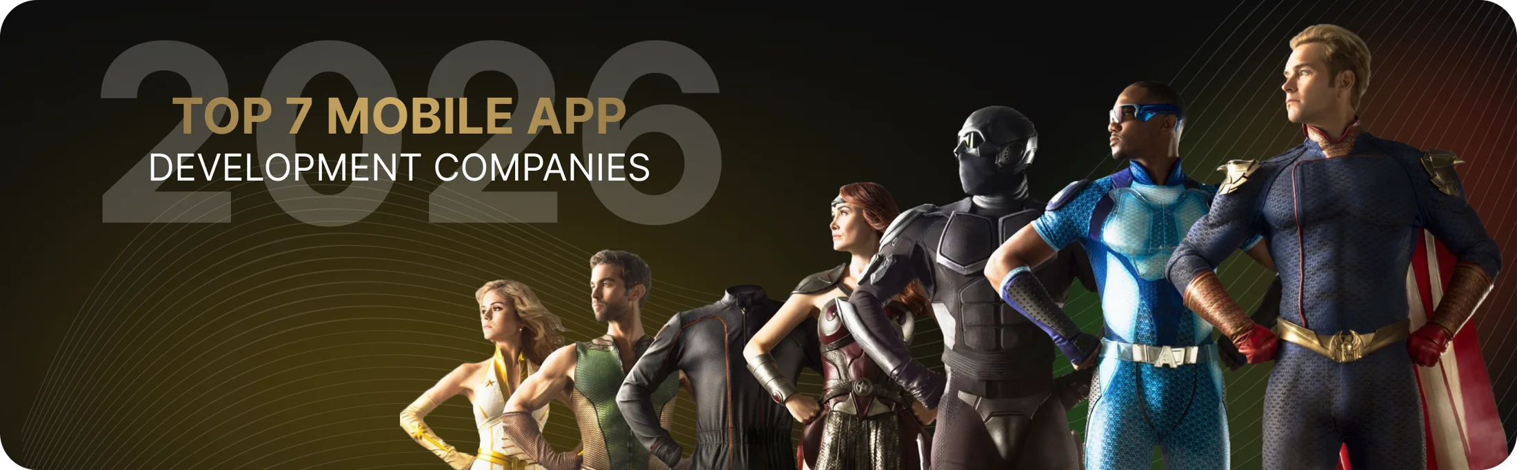 Top 7 mobile app development studios in 2026