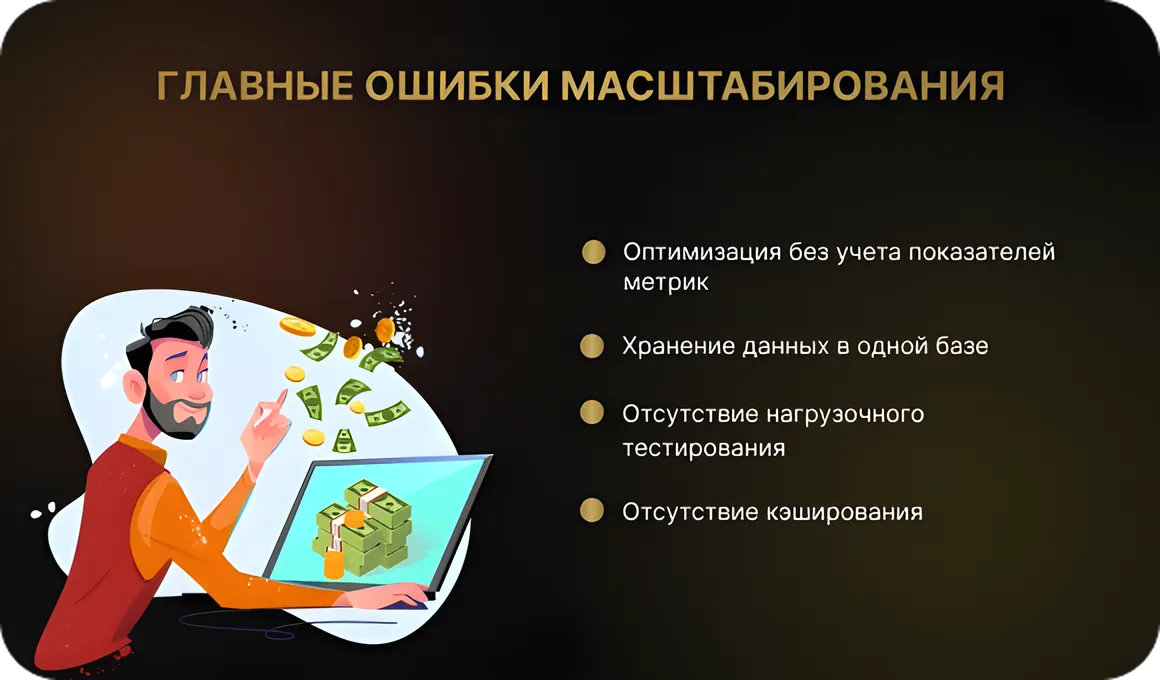 Главные ошибки масштабирования