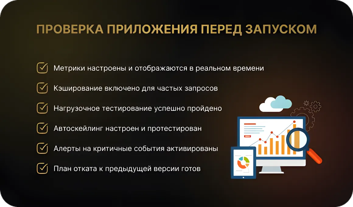 Проверка приложения перед запуском