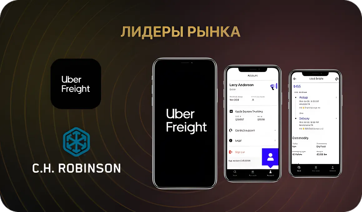 Примеры приложений для грузоперевозок