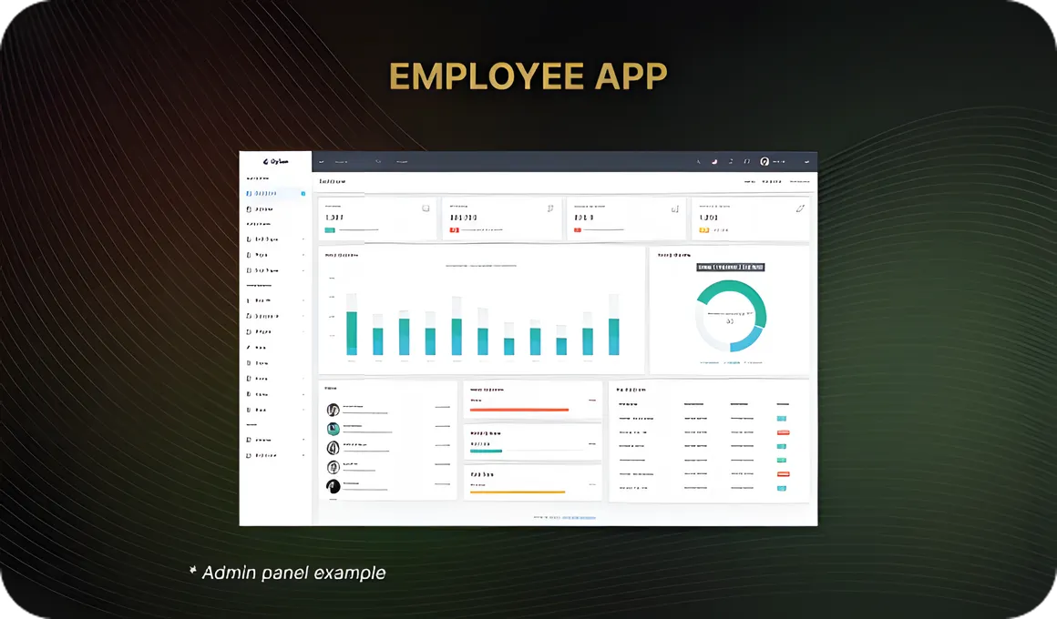 An Example of the Admin Panel