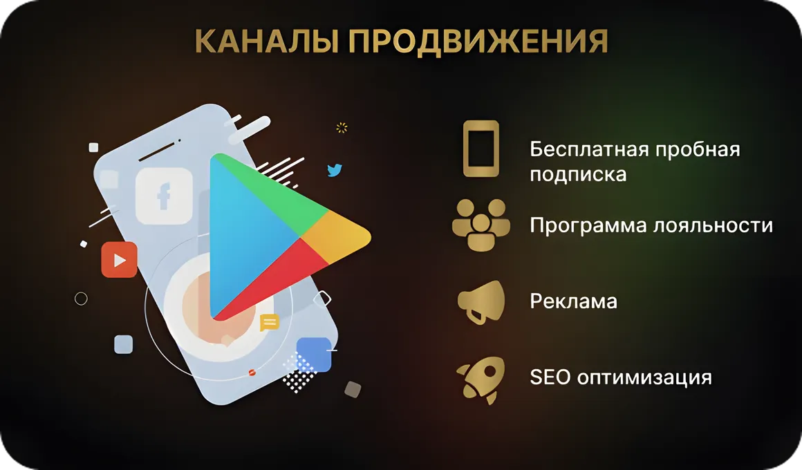 Продвижение приложения
