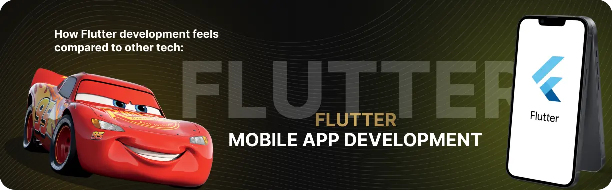 Flutter development of mobile applications